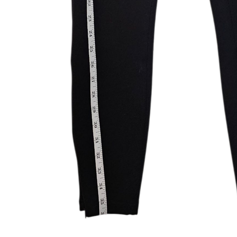 Ted Baker Black Ankle Jeggings w Zippered Hem women's size 1 waist 28" Rise 9" - Picture 10 of 12
